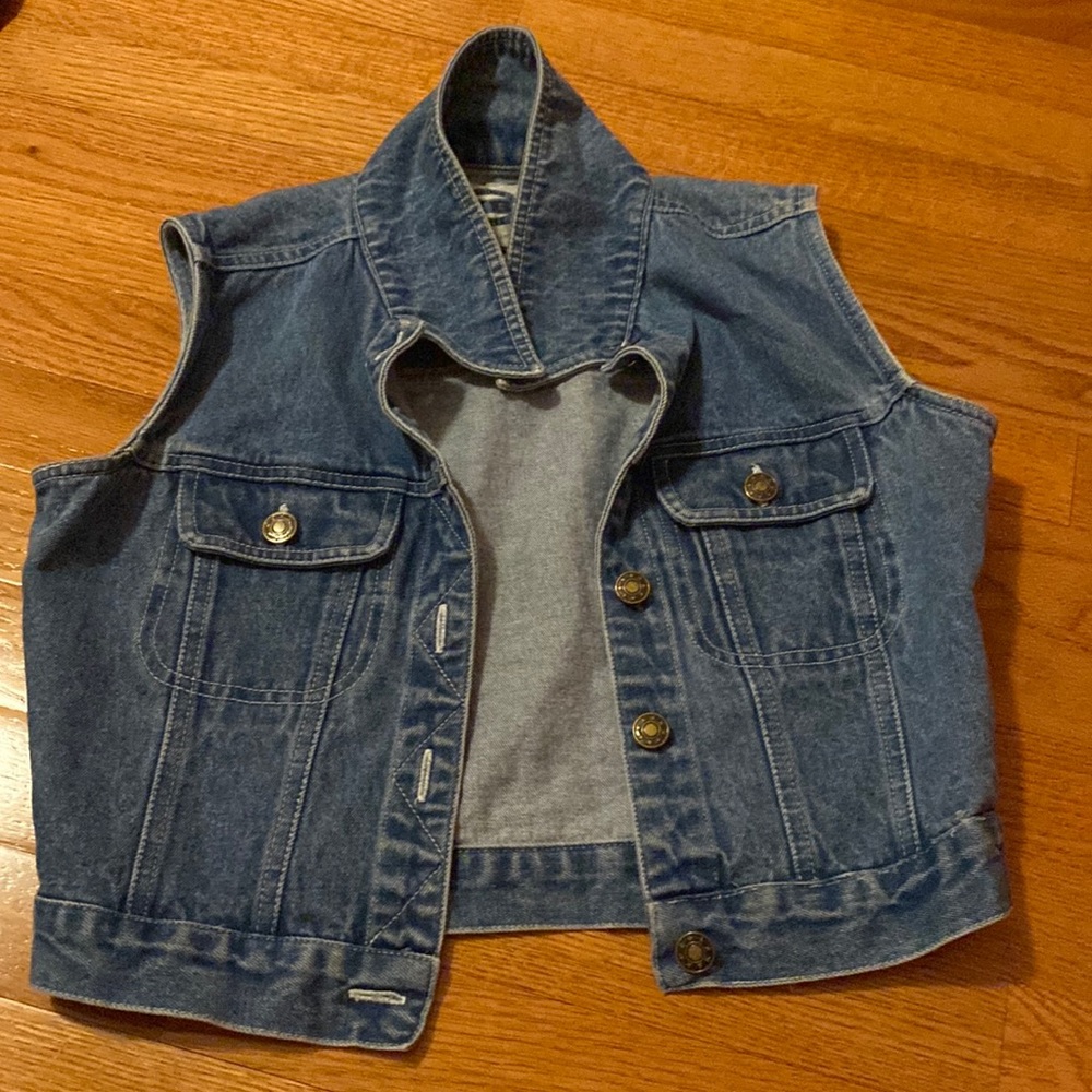 Jean jacket Vest